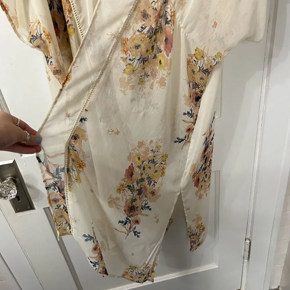 Band of Gypsies Floral Sheer Top